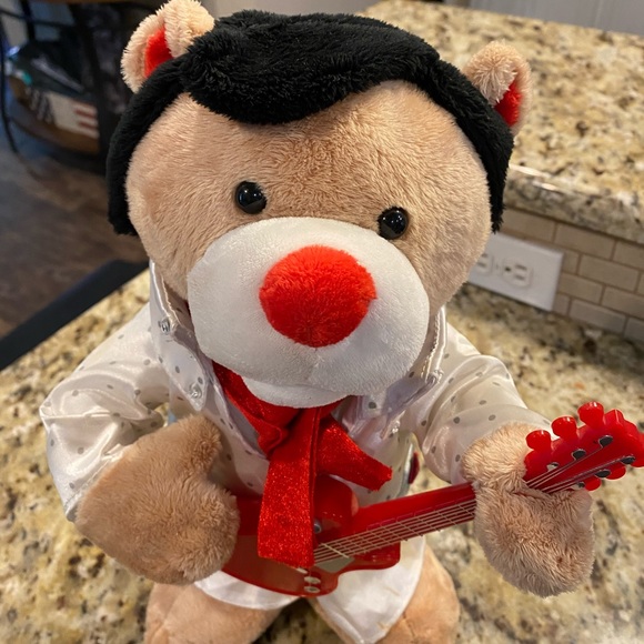elvis teddy bear toy